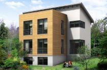 bis 200.000 € ...individuell geplant ! - Einfamilienhaus, geschickt kombiniert mit Pult- und Flachdach - www.jk-traumhaus.de von JK TRAUMHAUS